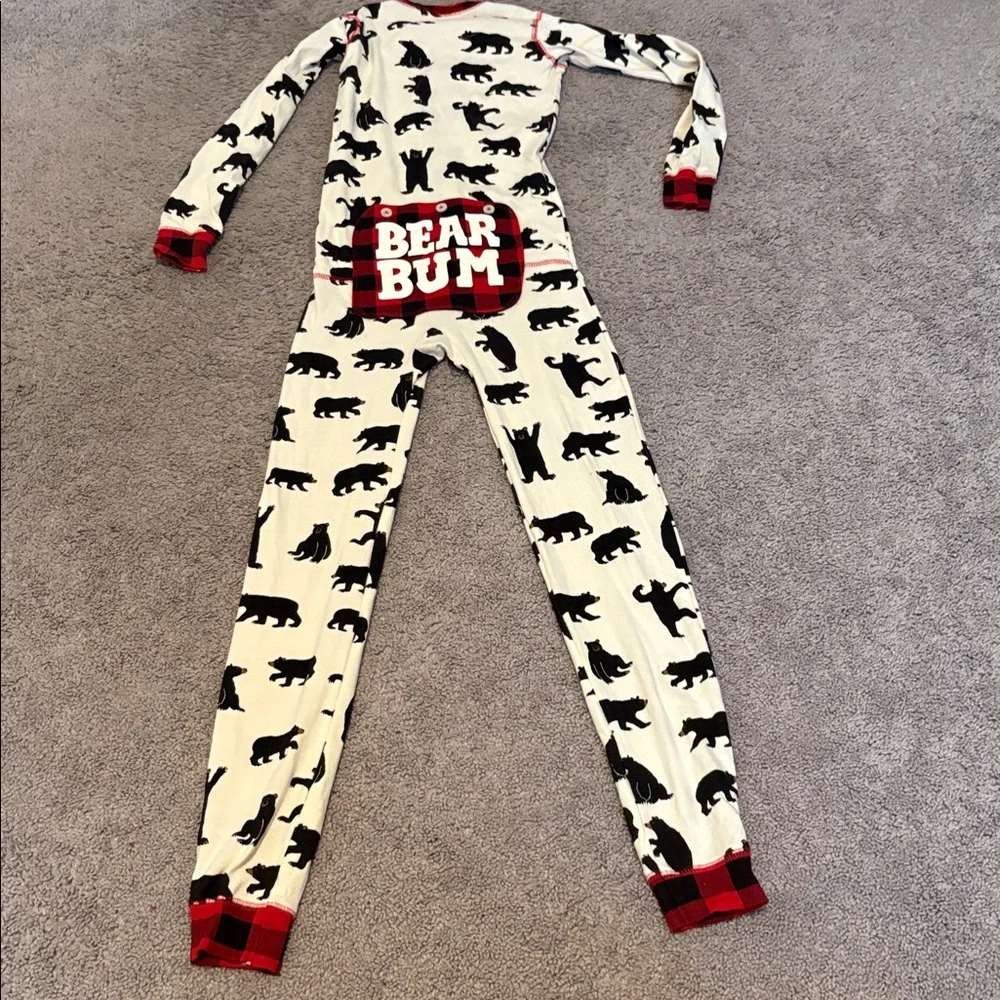 Little Blue House kids “bear bum” onesie pajamas